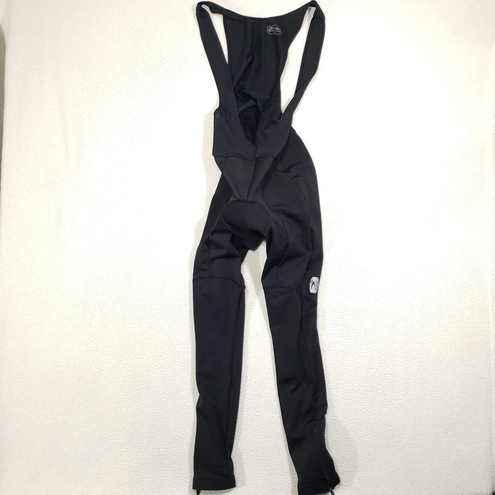 Sugoi Cycling Bib Tights Mens XL Black Padded Chamois Full Length Bike Pants